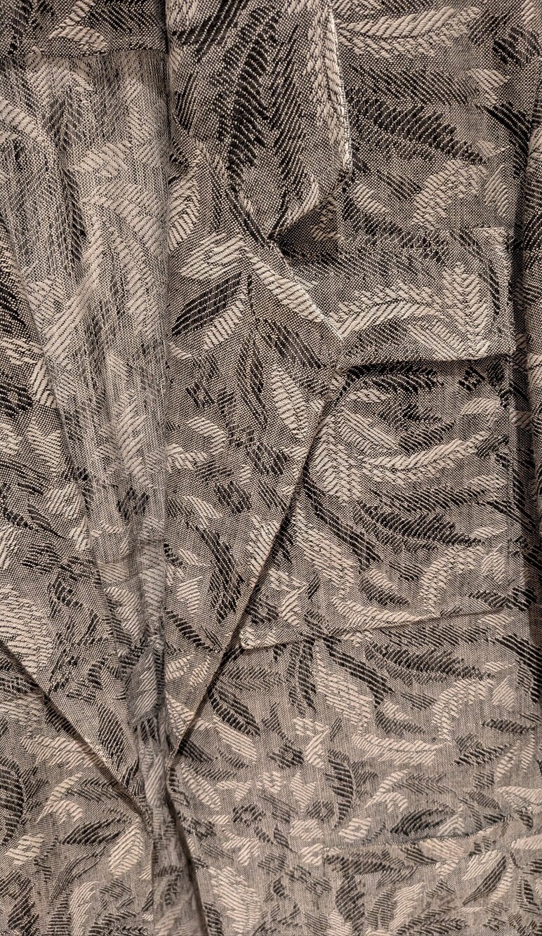 Linen Patterned Blazer - Picture 2 of 5
